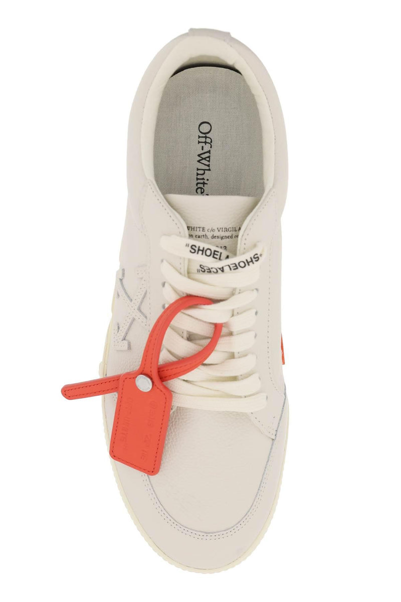 Off-White Low Vulcanized Leather - Men - Piano Luigi