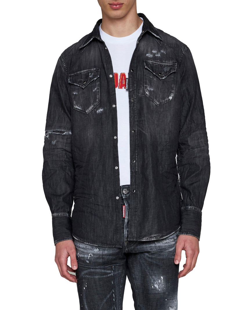 Dsquared2 classic Western Shirt - Men - Piano Luigi