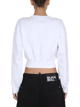 Dsquared2 Cropped Sweatshirt - Women - Piano Luigi