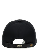 Tom Ford Logo Embroidery Cap - Men - Piano Luigi