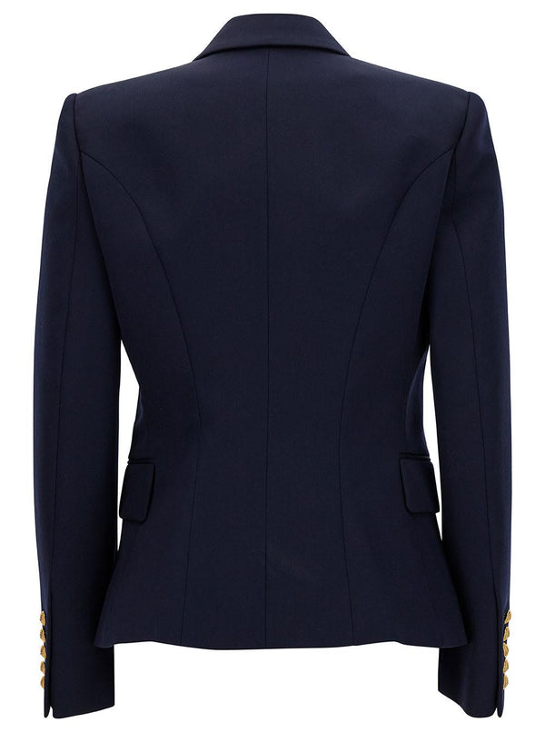 Balmain 6 Btn Wool Jacket - Women - Piano Luigi