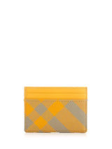 Burberry Wool And Leather Card Holder - Women - Piano Luigi