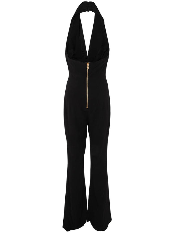 Balmain Jumpsuit With Denuded Shoulders - Women - Piano Luigi