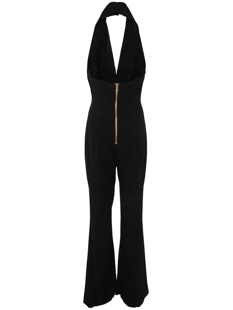 Balmain Jumpsuit With Denuded Shoulders - Women - Piano Luigi