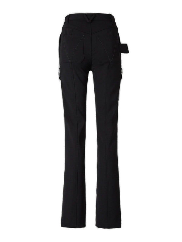 Bottega Veneta Slit-hem Cargo Pants - Women - Piano Luigi