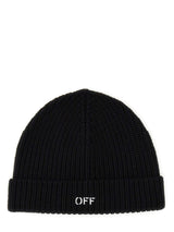 Off-White Wool Beanie - Men - Piano Luigi