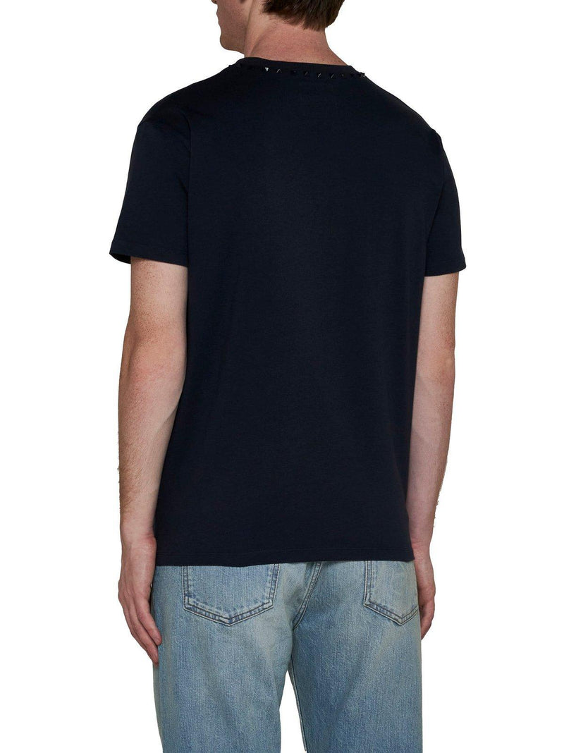 Valentino Untitled Studded Short-sleeved T-shirt - Men - Piano Luigi