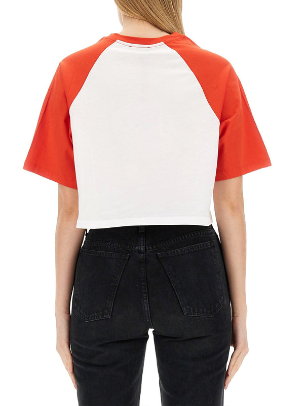 Balmain Cropped T-shirt - Women - Piano Luigi