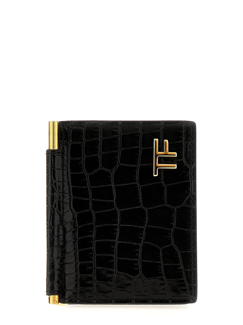 Tom Ford Logo Card Holder - Men - Piano Luigi