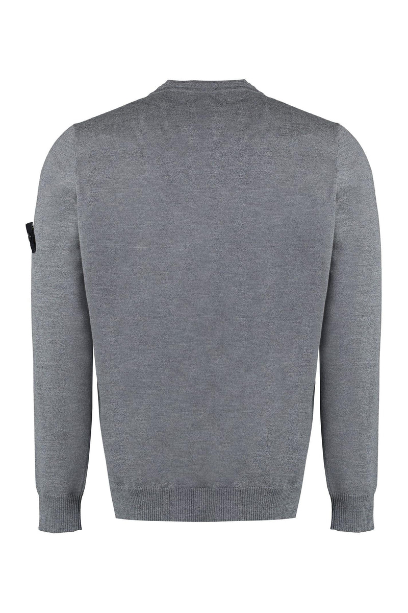 Stone Island Virgin Wool Sweater - Men - Piano Luigi