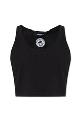 Dsquared2 Cropped Tank Top - Women - Piano Luigi