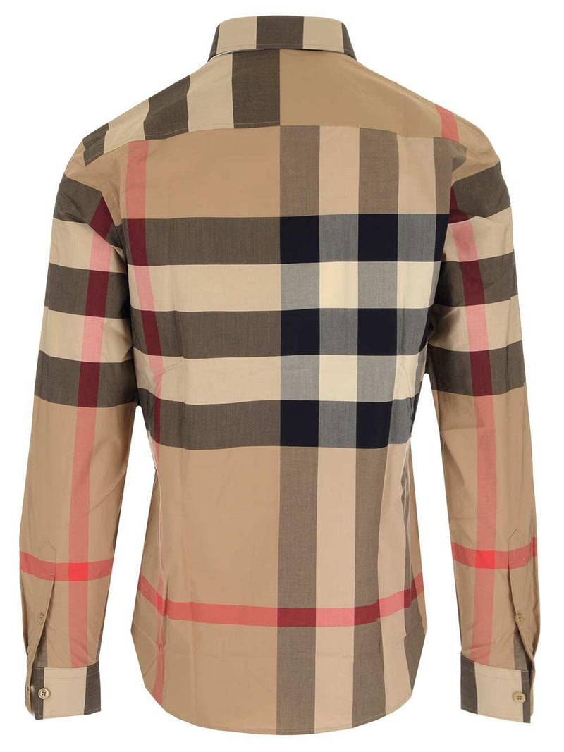 Burberry check Cotton Shirt - Men - Piano Luigi