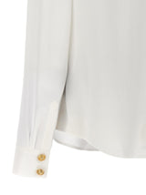 Balmain Logo Button Shirt - Women - Piano Luigi