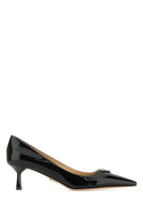 Prada Black Leather Pumps - Women - Piano Luigi