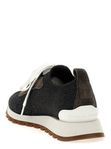 Brunello Cucinelli Lurex Sneakers - Women - Piano Luigi