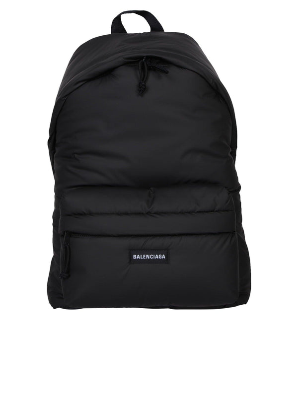 Balenciaga Explorer Backpack In Black Polyamide - Men