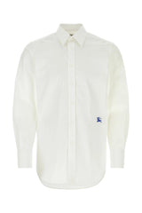 Burberry Whit Poplin Shirt - Men - Piano Luigi