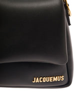 Jacquemus le Bambimou Black Shoulder Bag With Magnetic Fastening And Logo Detail In Leather Woman - Women - Piano Luigi