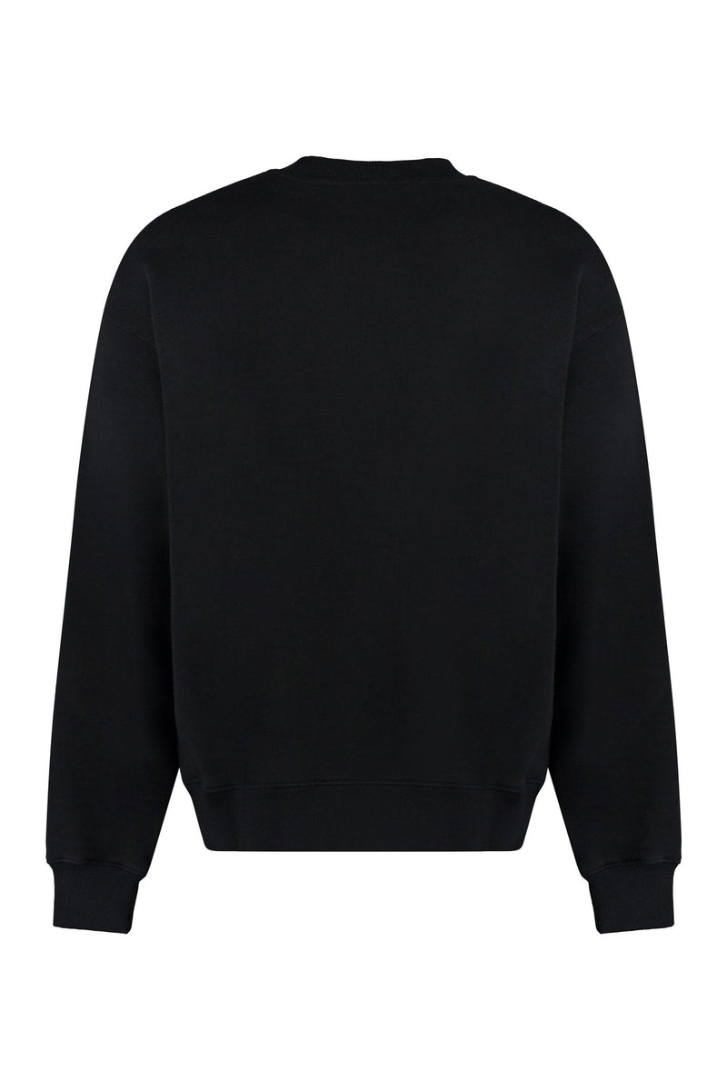 Off-White Cotton Crew-neck Sweatshirt - Men - Piano Luigi