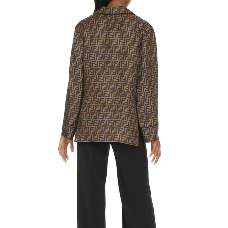 Fendi Silk Twill Shirt - Women - Piano Luigi