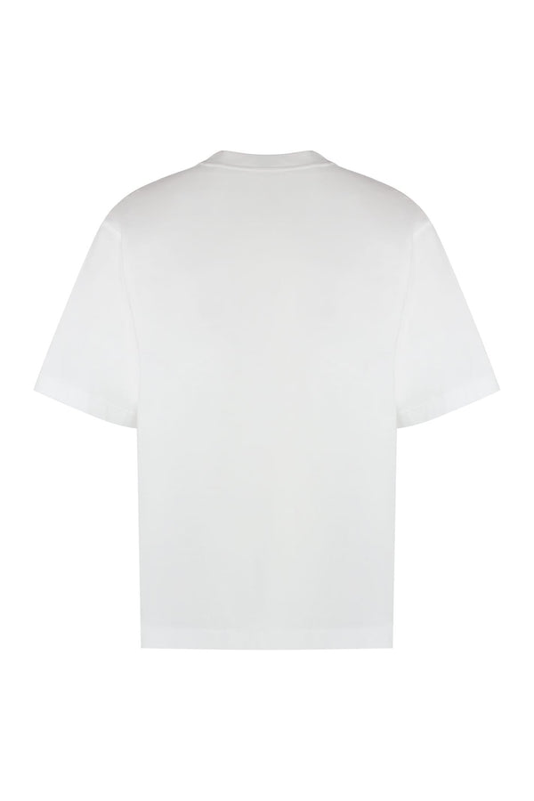 Off-White Cotton Crew-neck T-shirt - Men - Piano Luigi