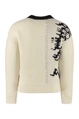 Bottega Veneta Crew-neck Wool Sweater - Men - Piano Luigi