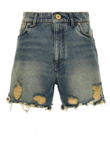 Balmain Vintage Denim Shorts - Women - Piano Luigi