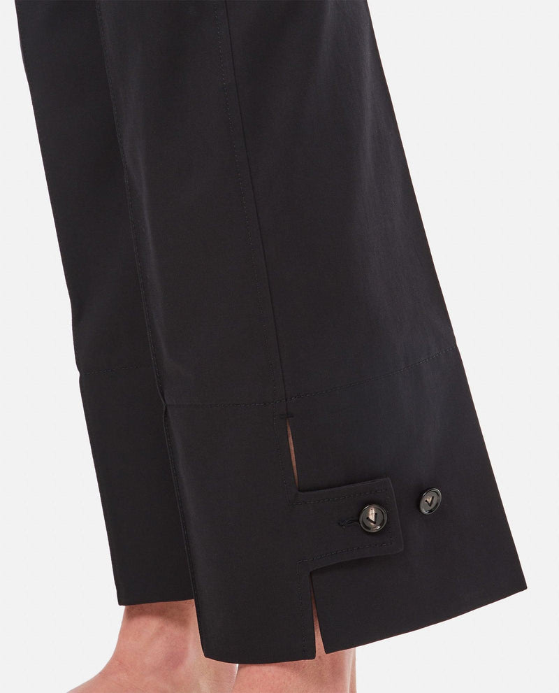 Bottega Veneta Slim Leg Cotton Twill Trousers - Women - Piano Luigi