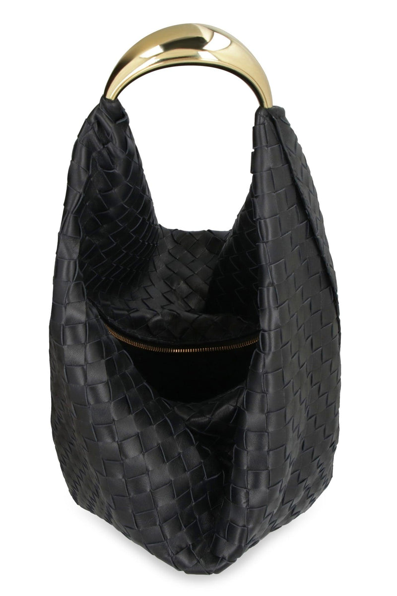 Bottega Veneta Foulard Leather Shoulder Bag - Women - Piano Luigi