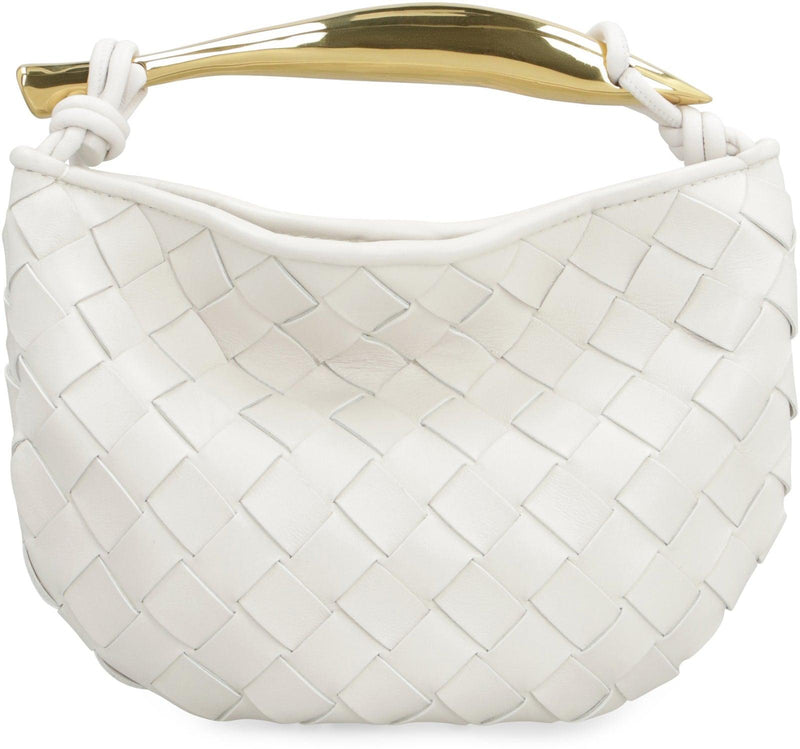 Bottega Veneta - Sardine Intrecciato-leather Handbag - Womens - White