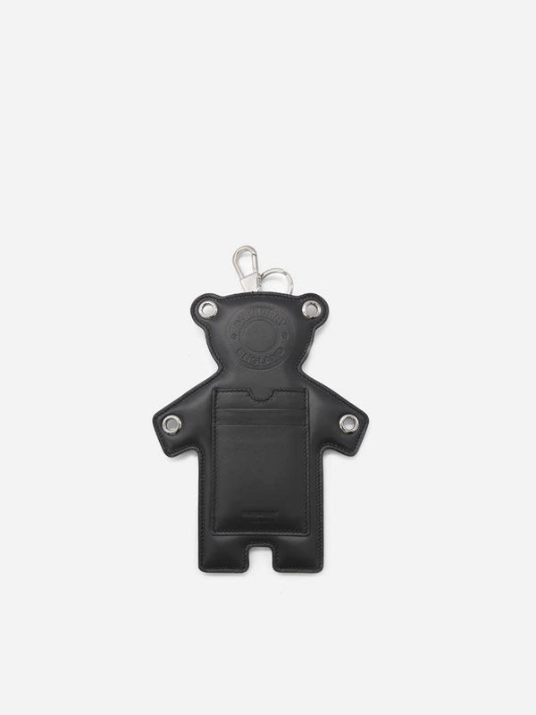 Burberry Thomas Bear Charm In Leather - Men - Piano Luigi