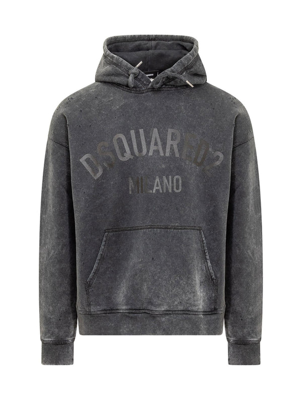 Dsquared2 Rock Wash Hercalina Hoodie - Men - Piano Luigi