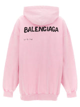 Balenciaga Oversize Logo Print Sweatshirt - Women - Piano Luigi