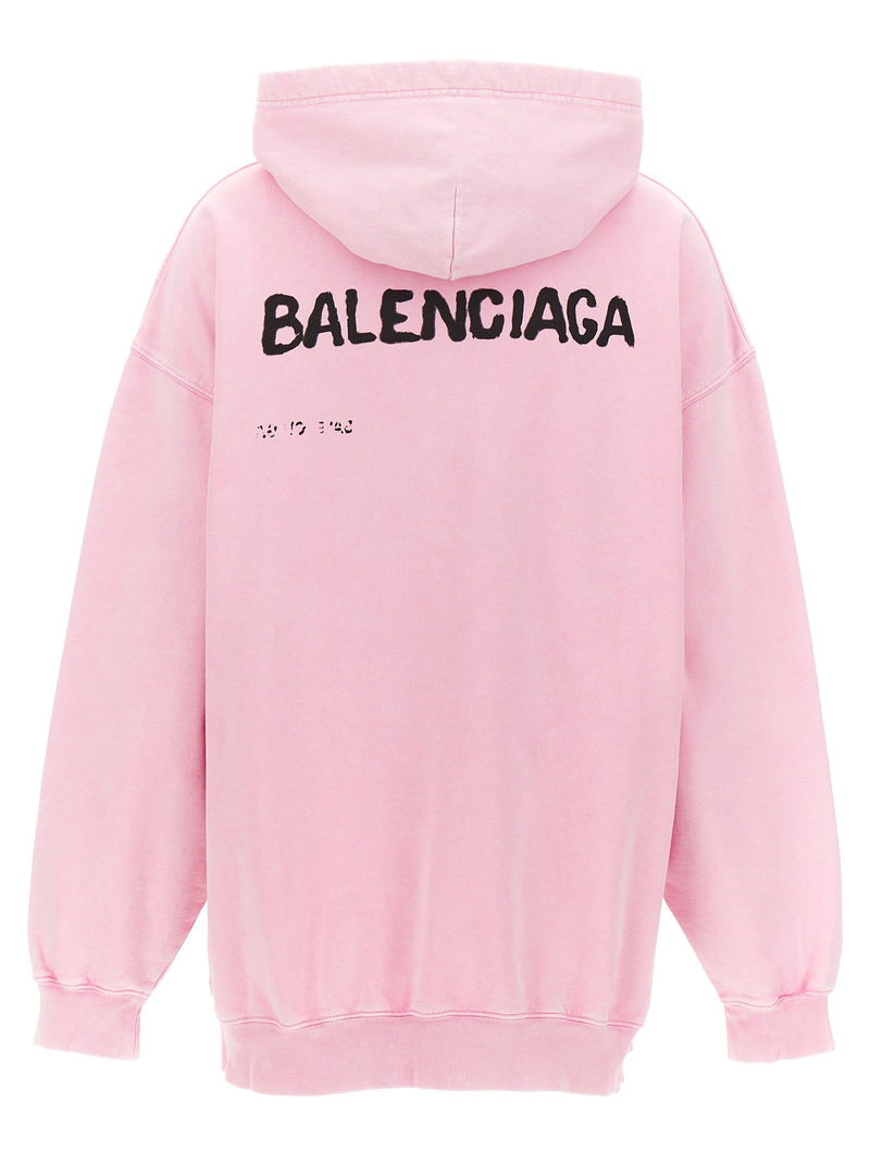 Balenciaga Oversize Logo Print Sweatshirt - Women - Piano Luigi