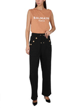 Balmain T-shirt With Logo - Women - Piano Luigi