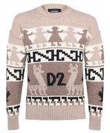 Dsquared2 Jacquard Sweater - Men - Piano Luigi