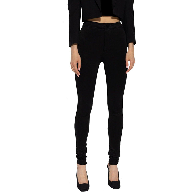 Saint Laurent Drawstring Fitted Trousers - Women - Piano Luigi