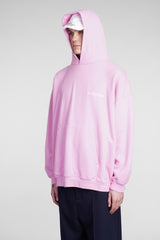 Balenciaga Sweatshirt In Rose-pink Cotton - Men - Piano Luigi