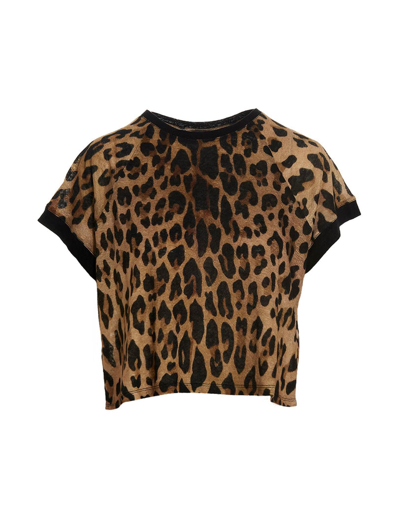 Balmain Leopard T-shirt - Women - Piano Luigi