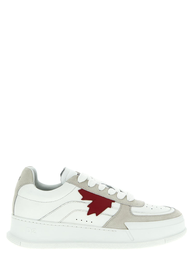 Dsquared2 Canadian Leather Low-top Sneakers - Men - Piano Luigi