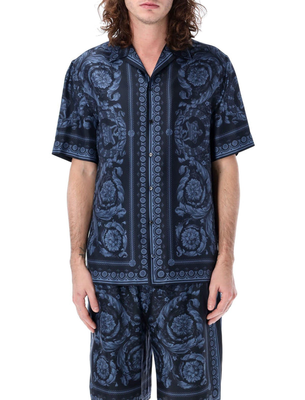 Versace Barocco Silk Shirt - Men - Piano Luigi