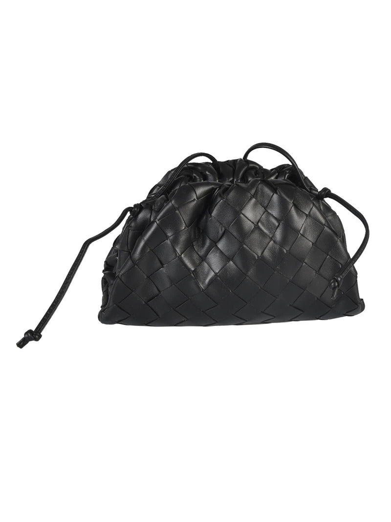 Bottega Veneta Woven Drawstring Clutch Bag - Women - Piano Luigi