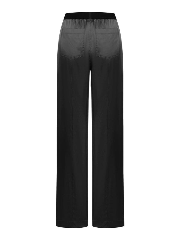 Tom Ford Stretch Silk Satin Pj Pants - Women - Piano Luigi