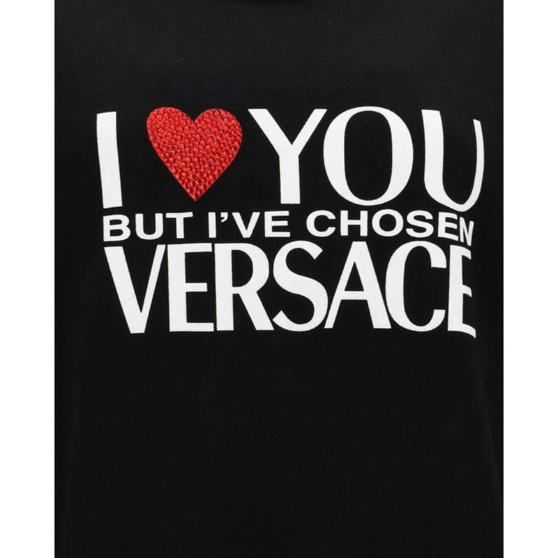 Versace Cotton Logo Sweatshirt - Women - Piano Luigi