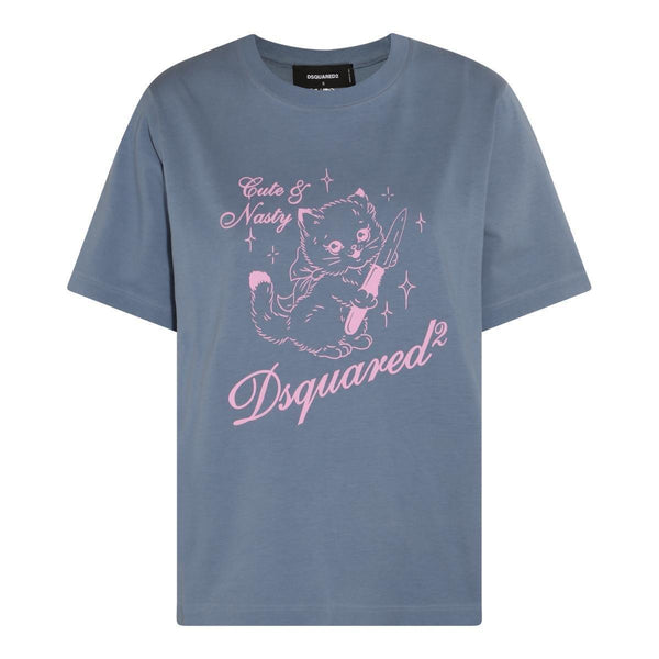 Dsquared2 Graphic Printed Crewneck T-shirt - Women - Piano Luigi