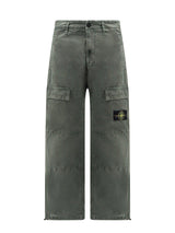 Stone Island Logo-patch Cargo Pants - Men - Piano Luigi