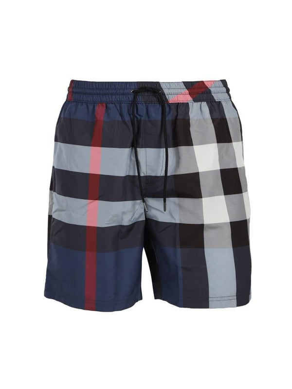 Burberry Swimsuit With Tartan Motif - Men - Piano Luigi