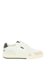 Palm Angels White And Black University Low Sneakers - Men - Piano Luigi