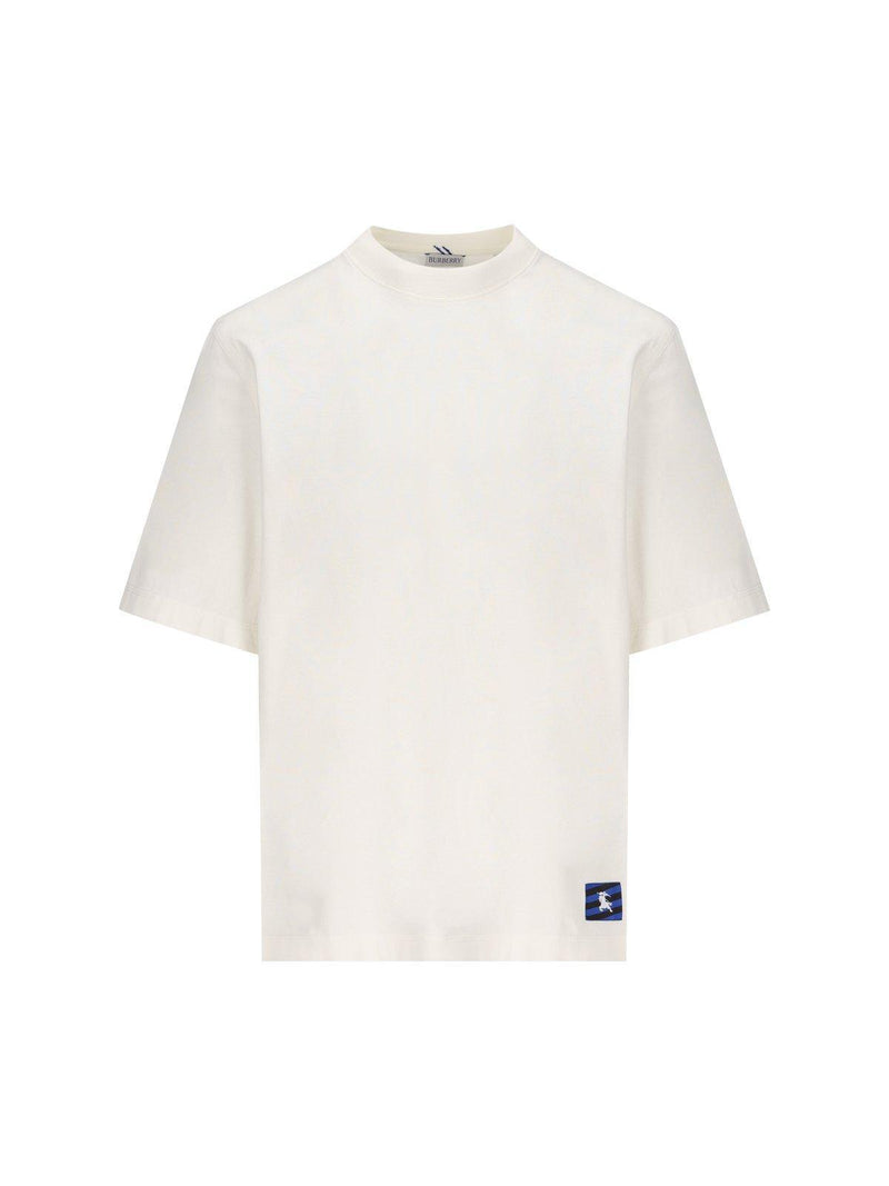 Burberry Logo Patch Crewneck T-shirt - Men - Piano Luigi