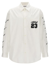 Off-White 23 Logo Heavycoat Shirt - Men - Piano Luigi